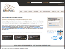 Tablet Screenshot of bcfloorplans.net